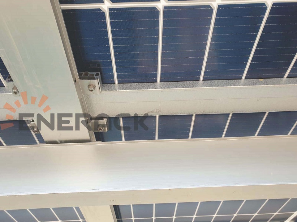 sistem de montaj solar pentru carport impermeabil