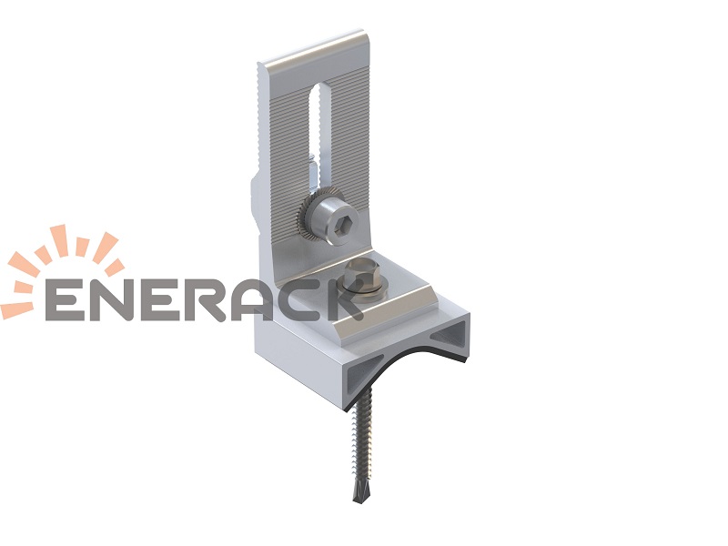 L feet adapter for Corrugated sheet metal
