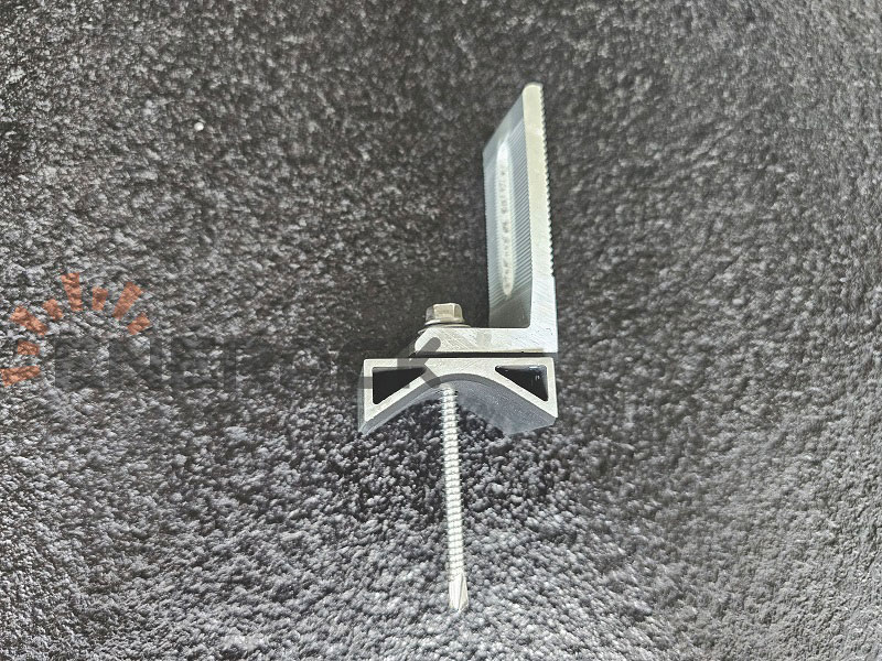 L feet adapter for Corrugated sheet metal
