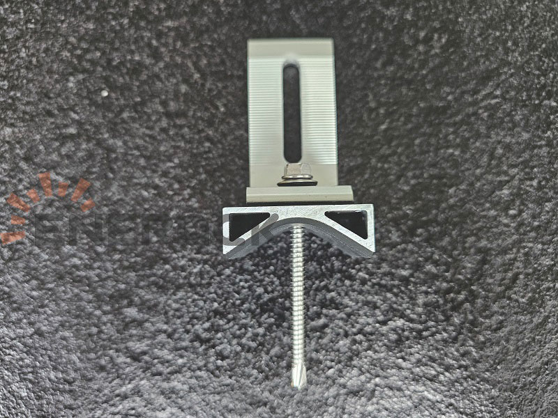 L feet adapter for Corrugated sheet metal
