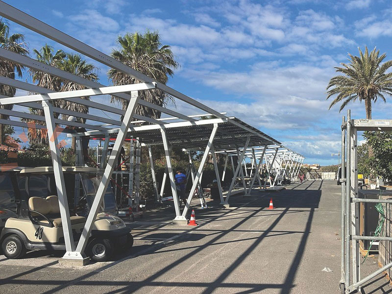 Solar carport Systems