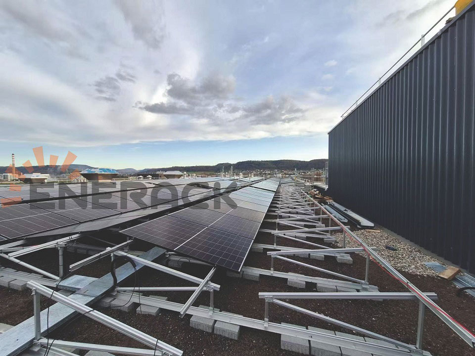 Green roof mounting system