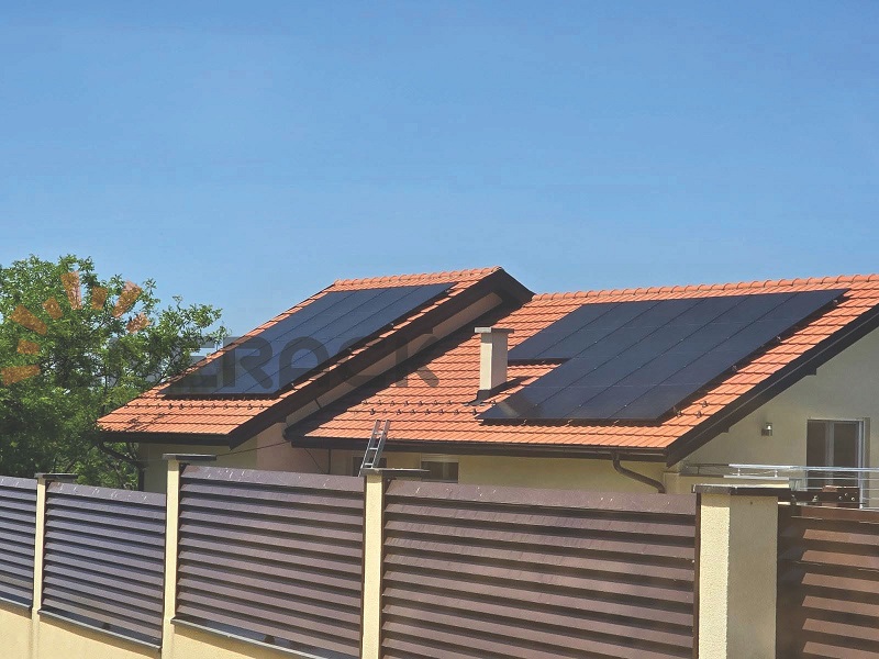 solar tile roof