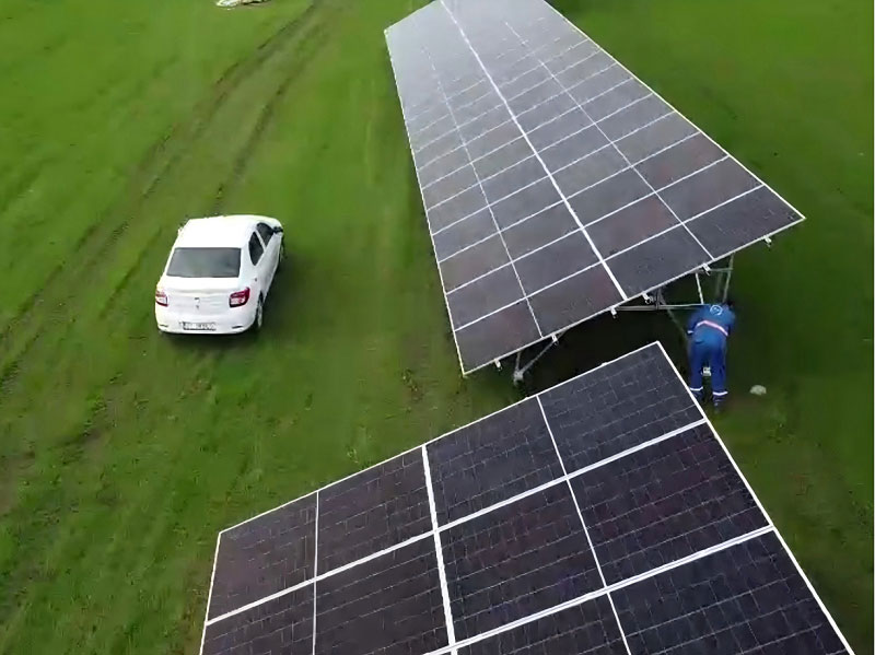 Proiectul sistemului standard de montare la sol Enerack