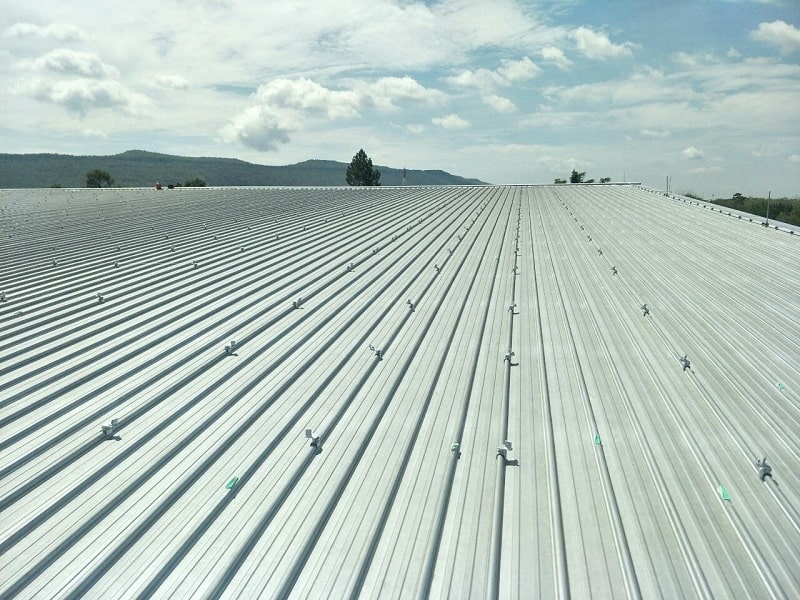Proiecte de acoperiș de tablă de 16 MW