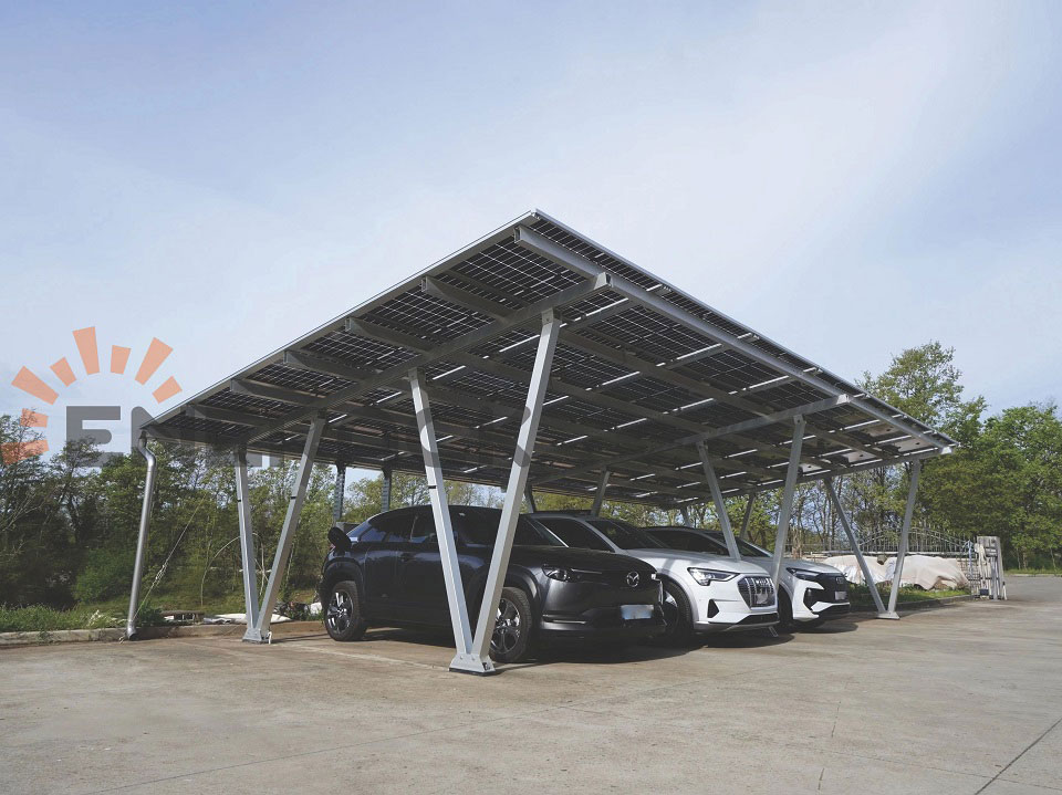 Sistem solar de montare pentru carport de 12KW impermeabil în Croația